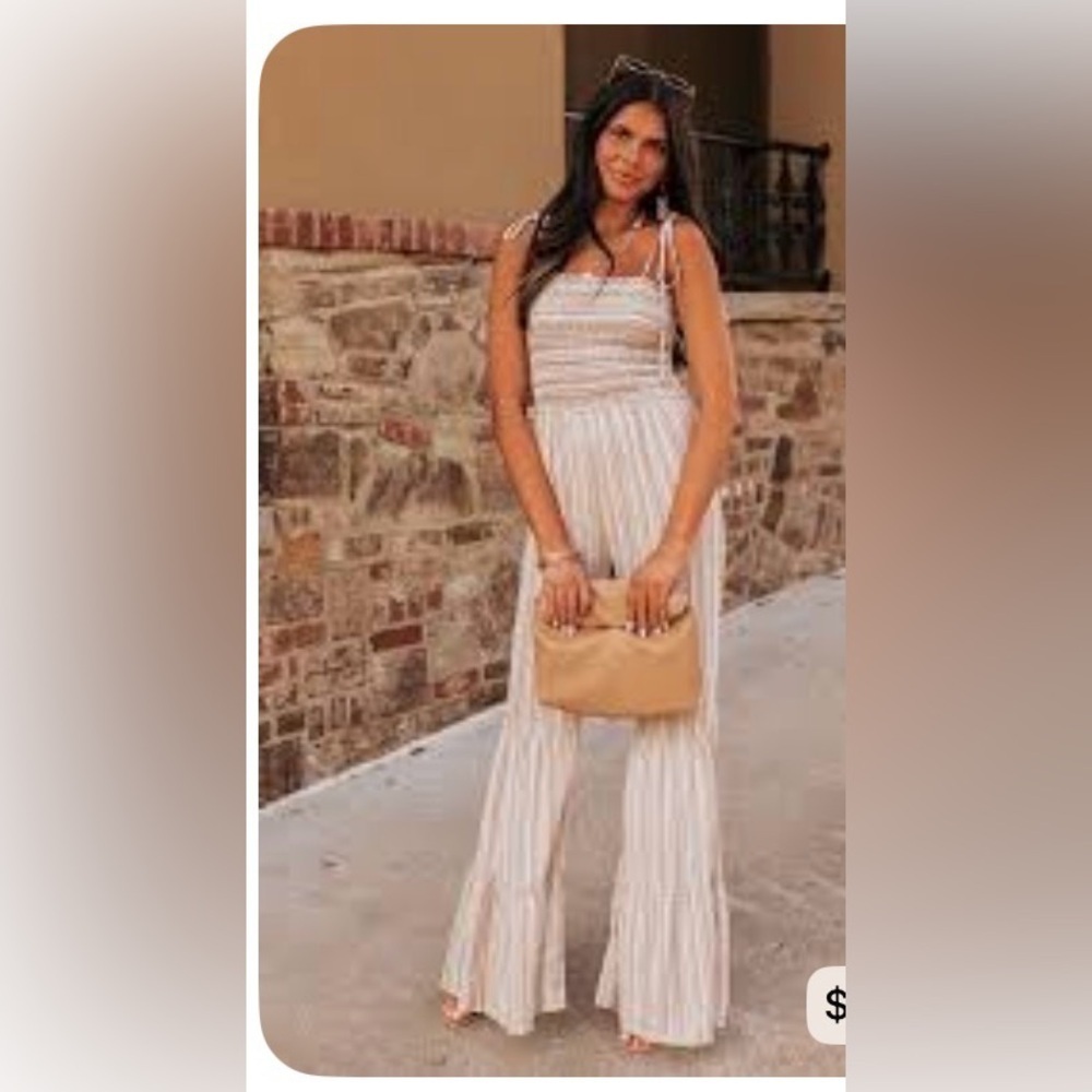Adorable!!!Impressions Textured Beige and Brown Garment